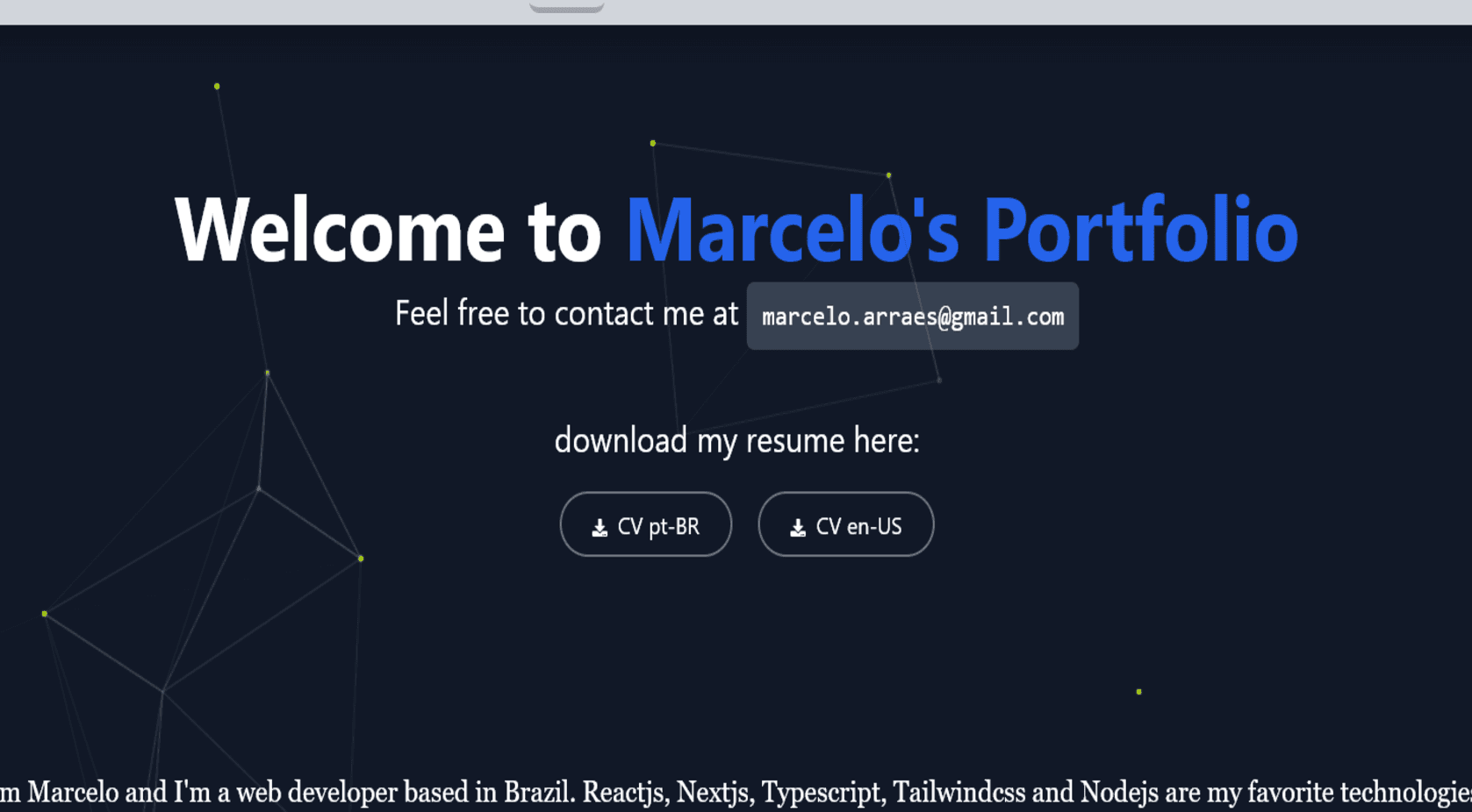 My first Portfolio project image